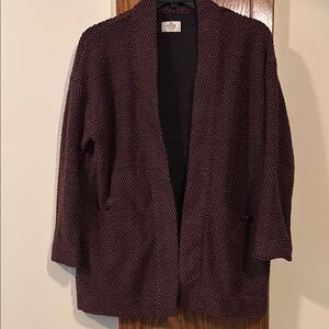Marine Layer Burgundy color Cardigan with pockets - size Medium